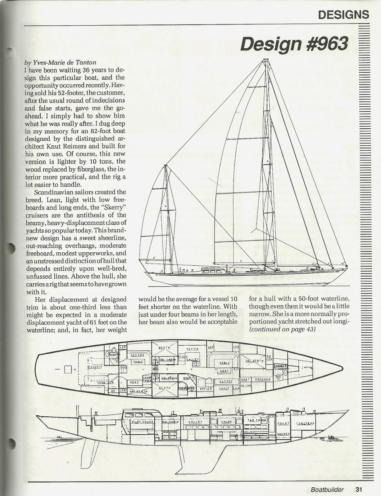 Boat Plans For A Chesapeake Deadrise | April in Newport | Download Boat Plans
