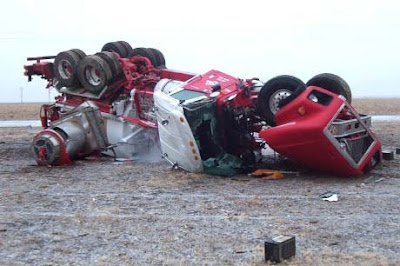 truck massive accident