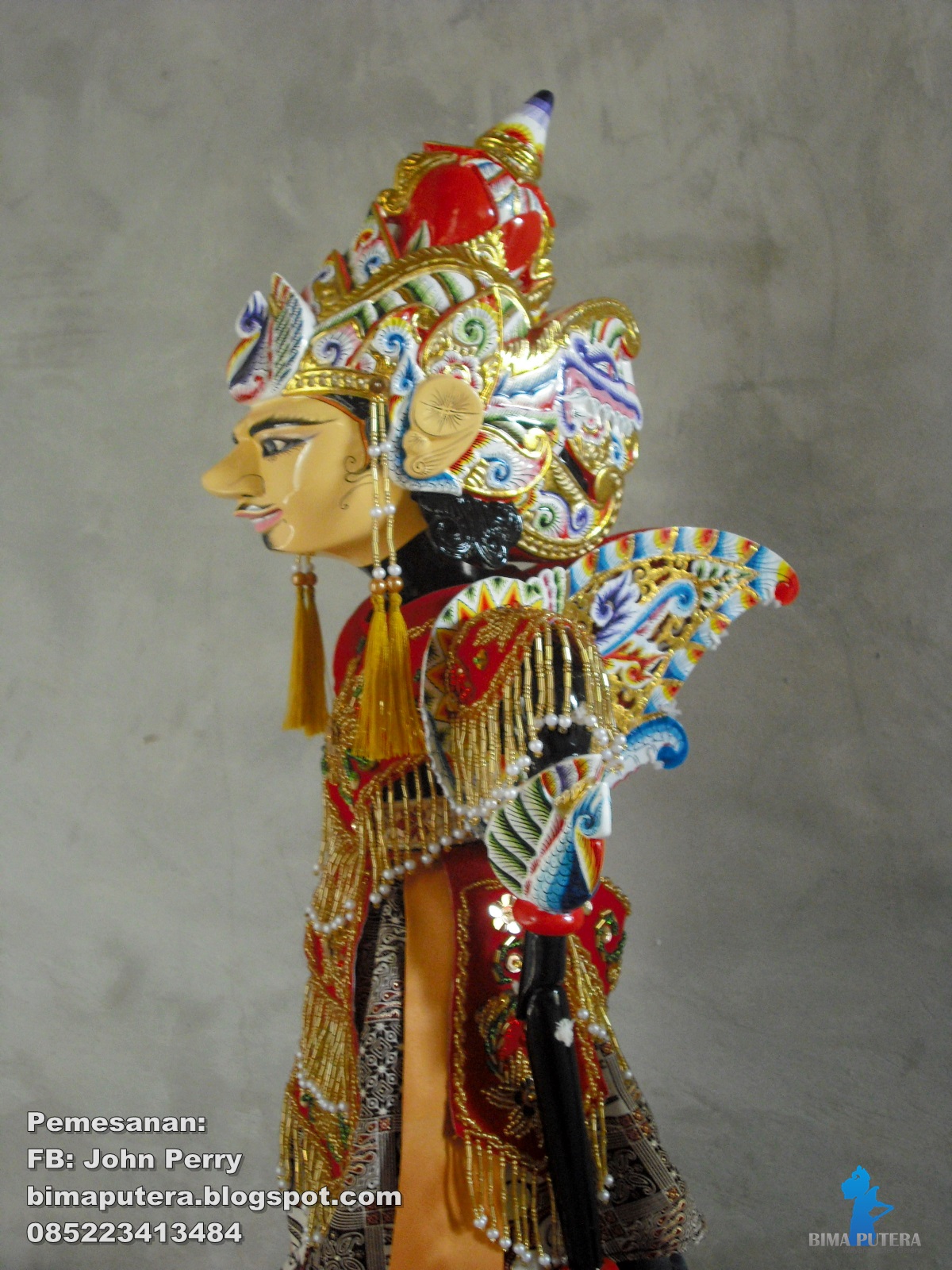 Wayang Golek Kresna (Krisna)  Bima Putera "Wayang Golek 