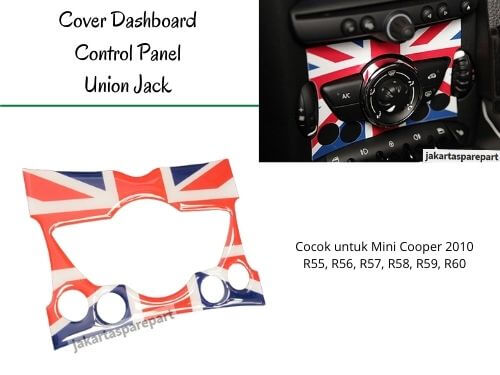 Cover Dashboard Control Panel Union Jack For Mini Cooper
