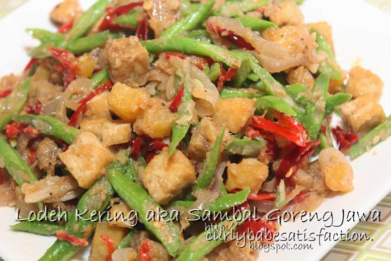 Resepi Lodeh Kering / Sambal Goreng Jawa – Satu Resepi