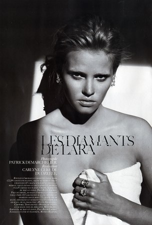 Lara Stone by Patrick Demarchelier