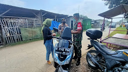 Ops Non Yustisi di Bulan Suci Ramadan, Polsek Sukagumiwang Polres Indramayu Tegur Pelanggar Prokes Dan Bagikan Masker