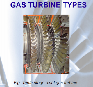 Triple stage axial gas turbine