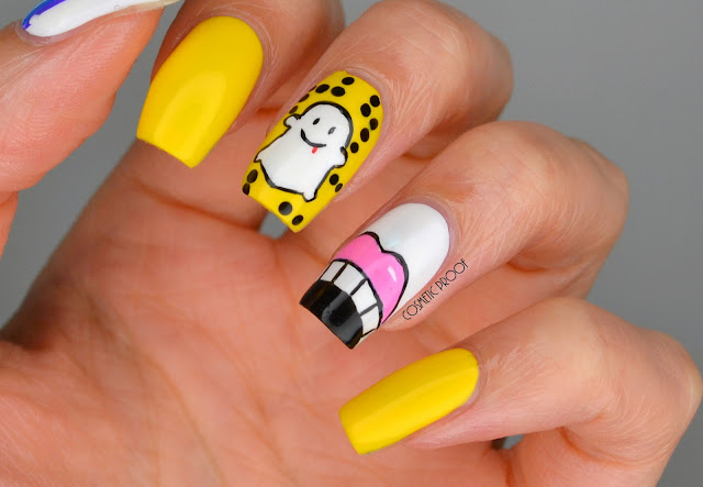 Snapchat Nail Art