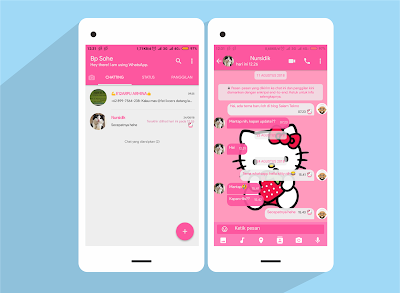  untuk mempercantik tampilan whatsapp Anda 5 Tema Whatsapp Hello Kitty Terbaru Lucu, Cantik, dan Menarik