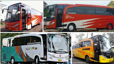 Daftar Harga Sewa Bus Pariwisata Bandung 