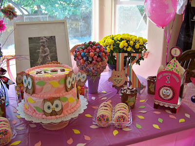  Birthday Cakes on Little Bit Of Melanie     The Owl Birthday Party