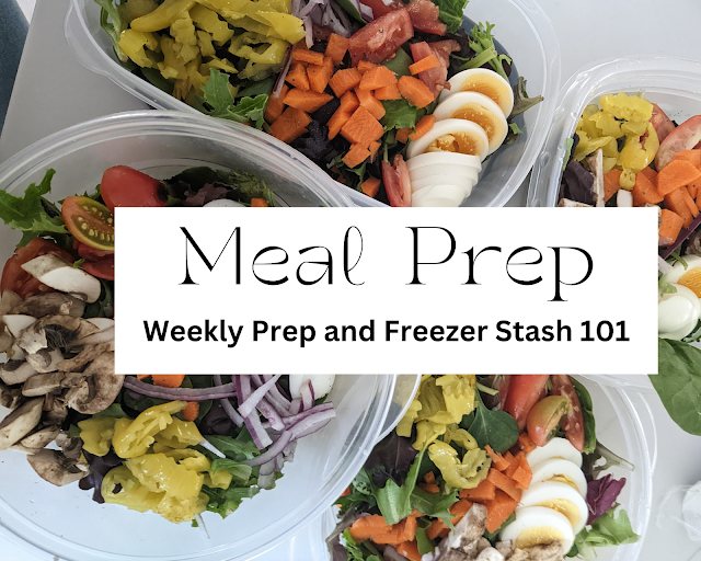 Katie Wanders : Weekly Meal Prep and Freezer Stash 101