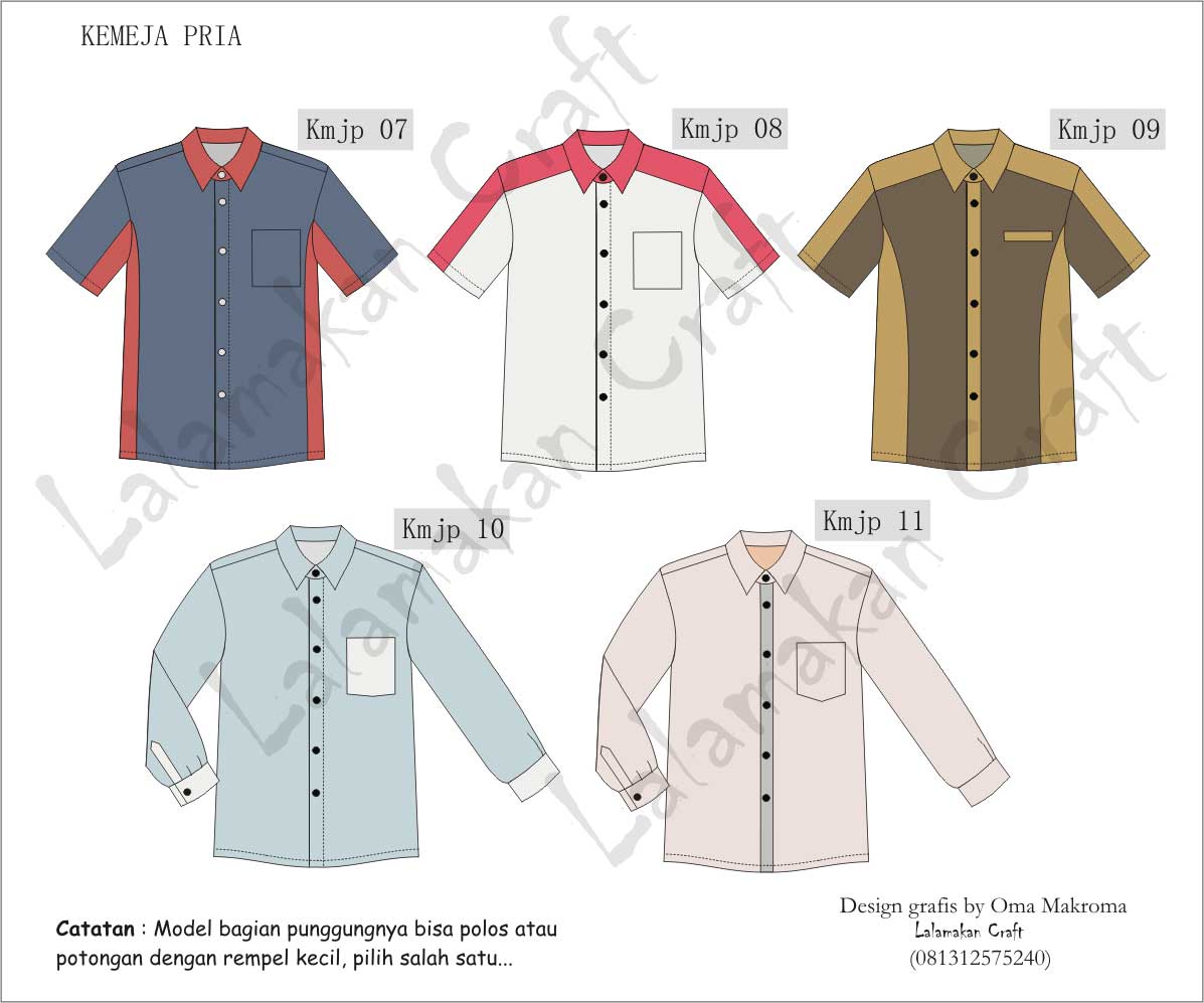 Creativity Tutorial: Pola Kemeja Pria