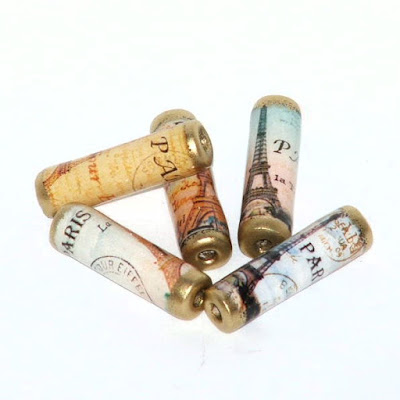 Paris paper beads