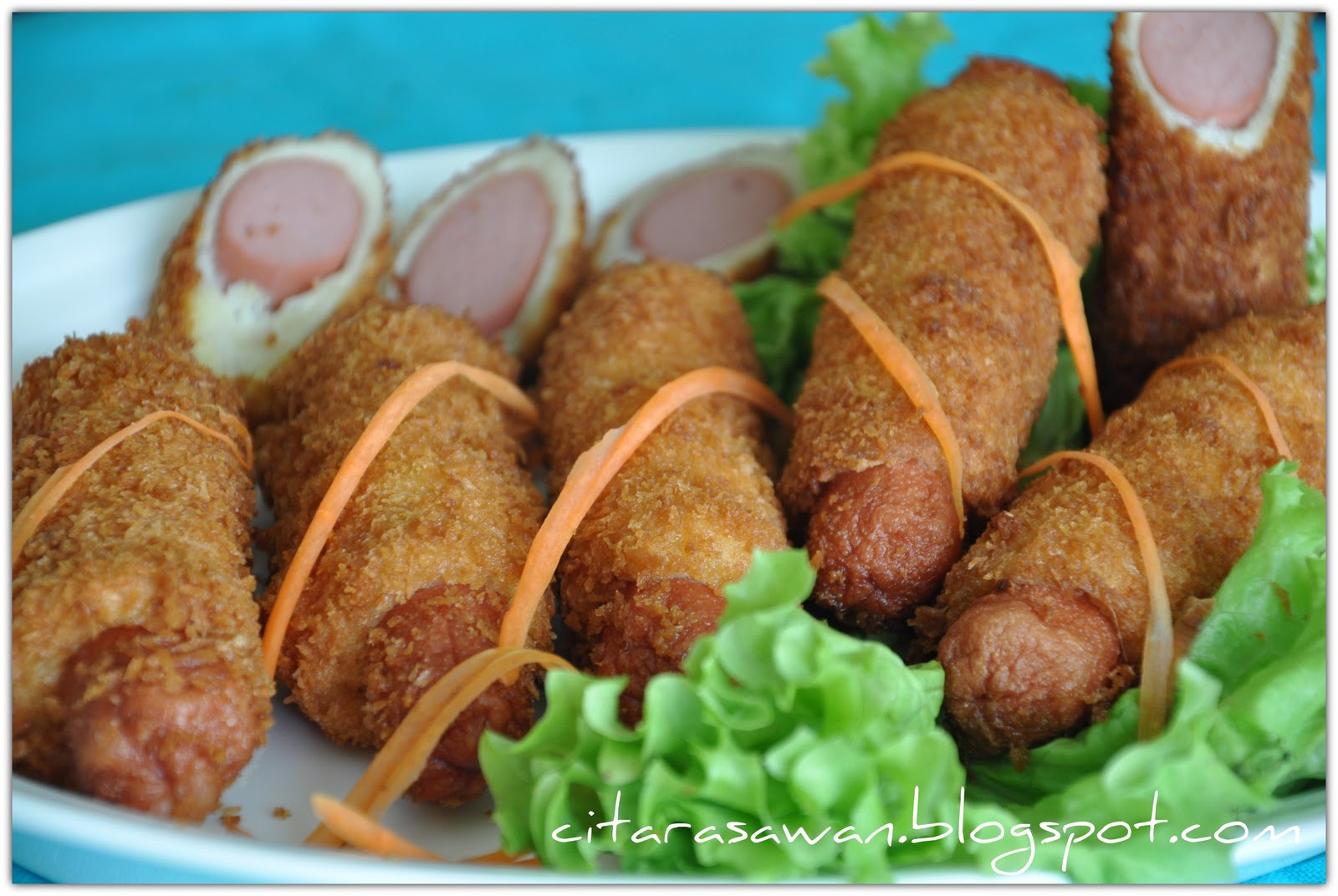 Roti Goreng Sosej ~ Resepi Terbaik