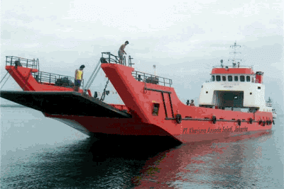 sewa kapal lct kirim alat berat