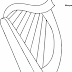 Mewarnai Gambar Alat Musik Harpa