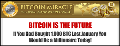 Bitcoin Miracle - Turn $15 Into $10 ,000 With Zero Work!