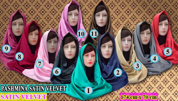 Warna Jilbab Pashmina Yang Bagus