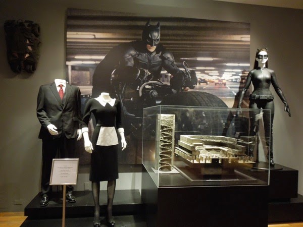 Dark Knight Rises film costumes and props