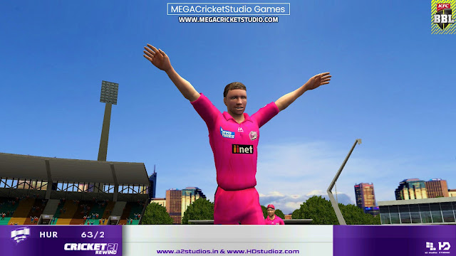 KFC BBL 2021 Patch free download for EA Cricket 07