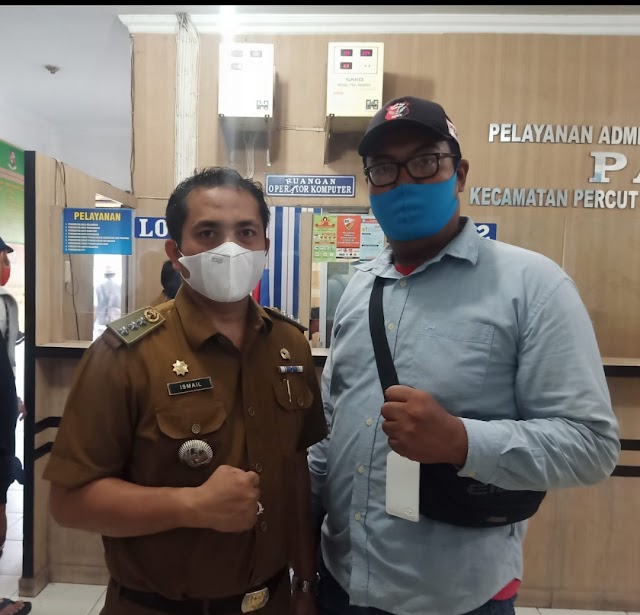 Korwil Mebidang Snipers.news  Ucapkan Selamat Bertugas Camat Percut Sei Tuan Semoga Amanah