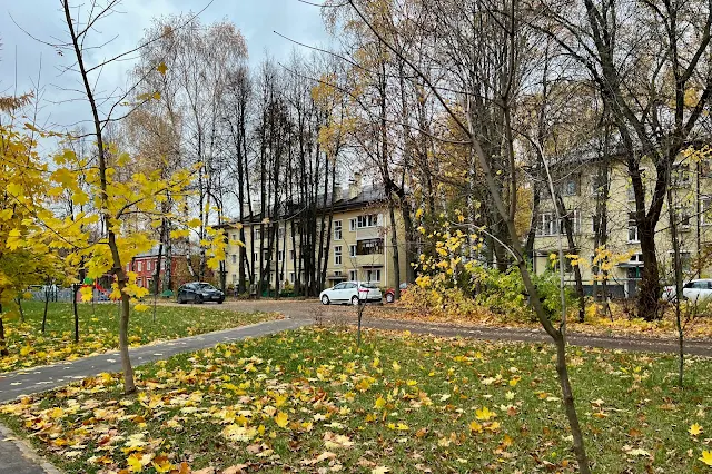 Долгопрудный, Дирижабельная улица, жилые дома
