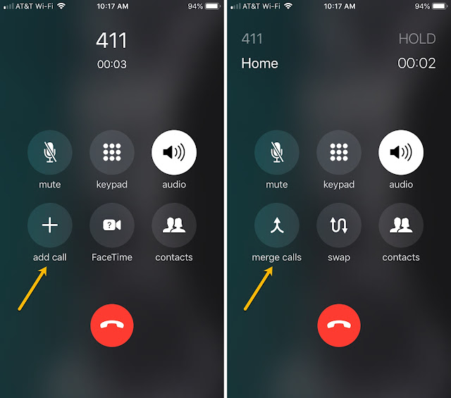 How to make conference call on iPhone