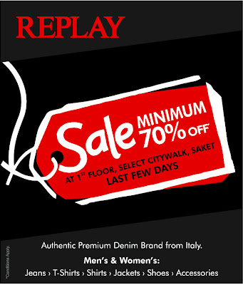 Replay SALE Minimum 70% at Delhi