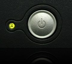 Computer monitor power button macro