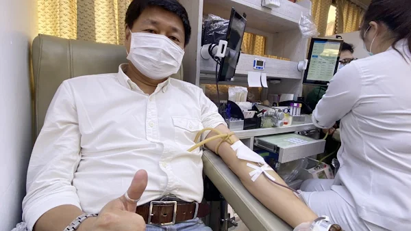 救國團捐血列車開進彰化 好禮號召民眾挽袖捐血