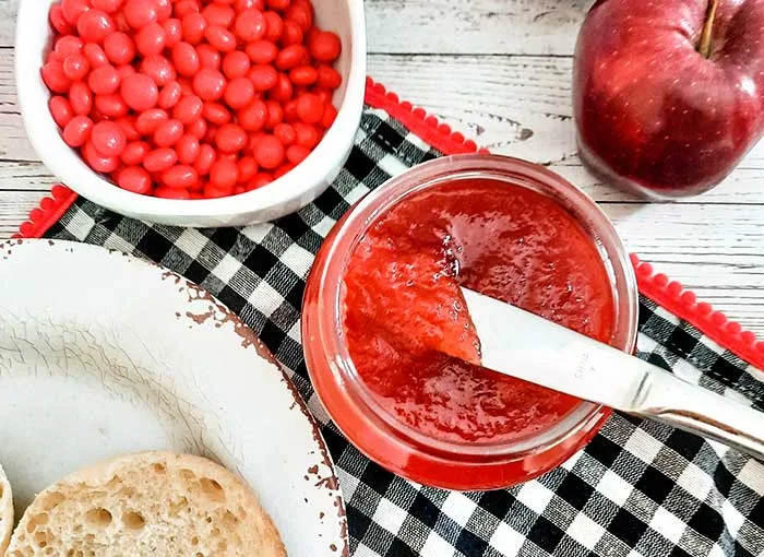 Cinnamon Red Hot Apple Butter Instant Pot Recipe