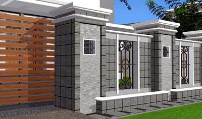 Desain Pagar untuk Rumah Mewah