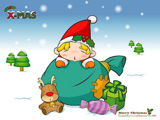 Funny christmas wallpaper, christmas fun wallpapers