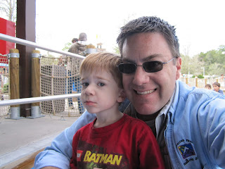 A photo of David Brodosi in the sun at Legoland