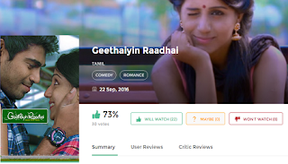 Download Geethaiyin Raadhai(2016) G Crack Full Movie in HD Blu-Ray