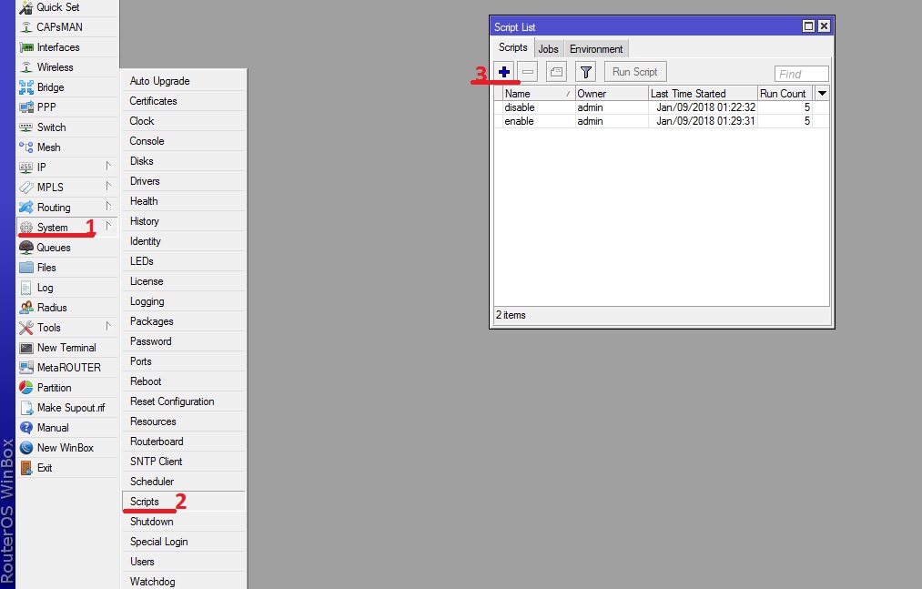 habilitar y deshabilitar queue tree por horas - mikrotik script mikrotik