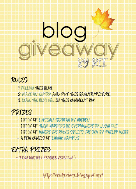  Blog Giveaway by RII