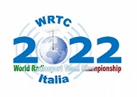 Logo competición deportiva de radioaficionados WRTC 2022 Italia