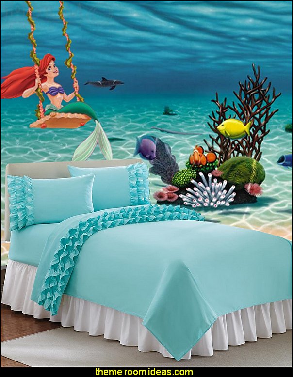 Decorating theme bedrooms - Maries Manor: Little Mermaid Ariel Theme