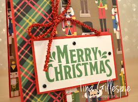 scissorspapercard, Stampin' Up!, Art With Heart, Christmas Around the World DSP, Merry Mistletoe, Hearts Come Home