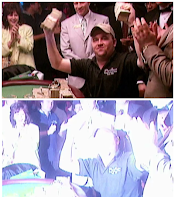 Chris Moneymaker wins the 2003 World Series of Poker Main Event