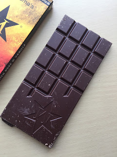 Montezuma's Dark Chocolate with Rose & Vanilla Bar