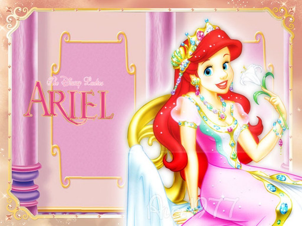Princess Ariel Wallpaper USELLA