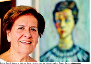 Esther Fernández, científica gallega más años en activo