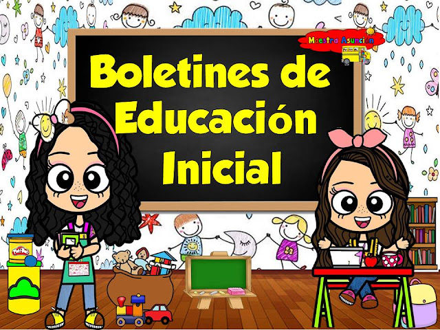 BOLETAS DE PREESCOLAR
