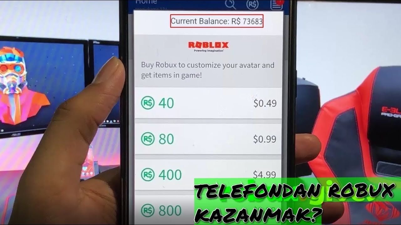 Telefondan Bedava Robux Kazanmak 2021 Guncel - roblox robux kazanma oyunu