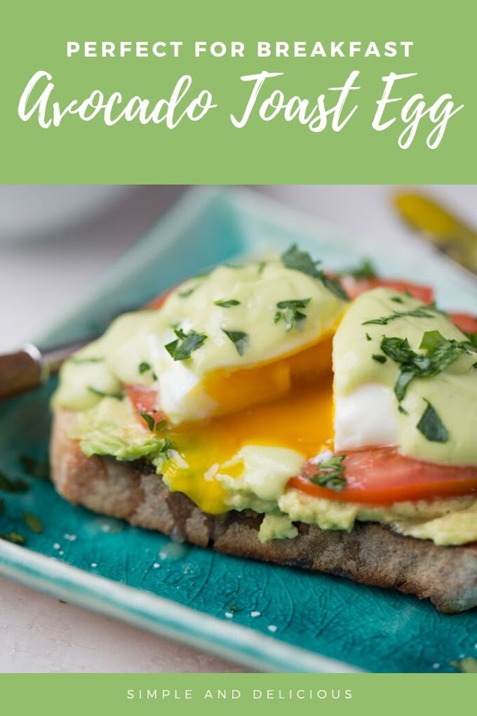 Avocado pasta with egg