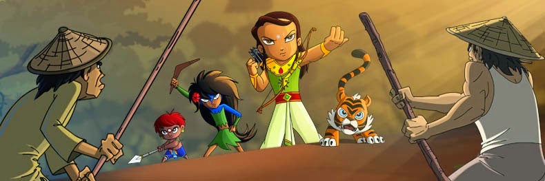 Gambar kartun Arjun dari Bali  Dunia cerita dan Game