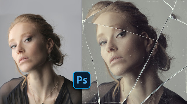 How to Create a Broken Mirror Effect - Photoshop Tutorial