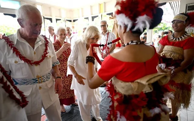 King Charles and Queen Camilla attended a special Samoan ceremony