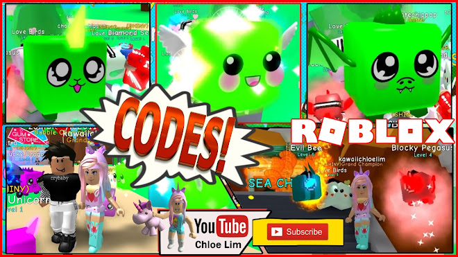 Chloe Tuber Roblox Bubble Gum Simulator Gameplay 2 New Codes St Patrick S Event Egg New Sea Shell Island Loud Warning - codes for pets in bubble gum simulator roblox