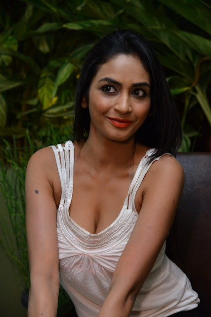 Pooja Sri hot cleavage photos